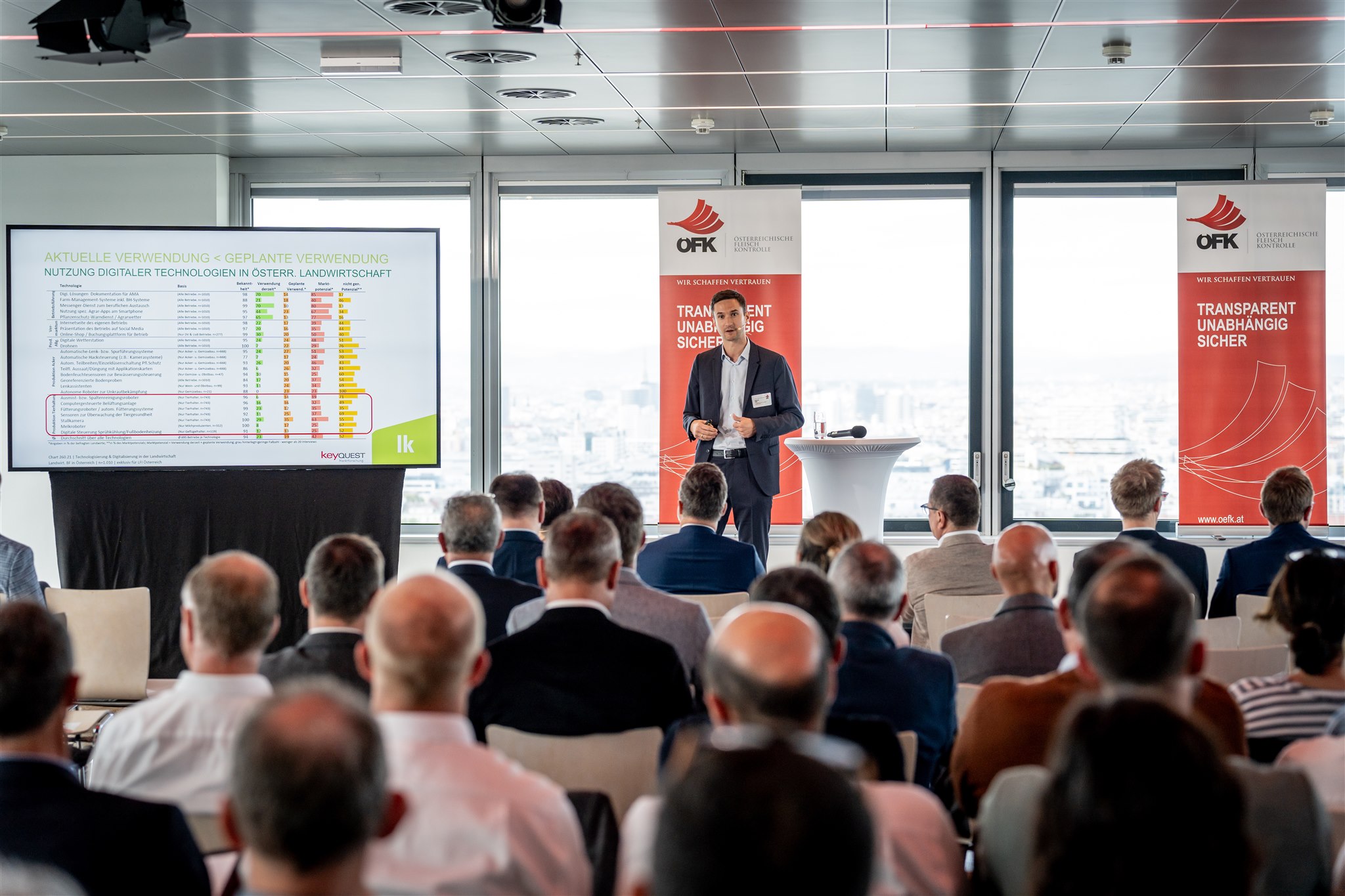 ÖFK Branchentreff 2024 Fachpublikum während des ÖFK-Branchentreffs 2024