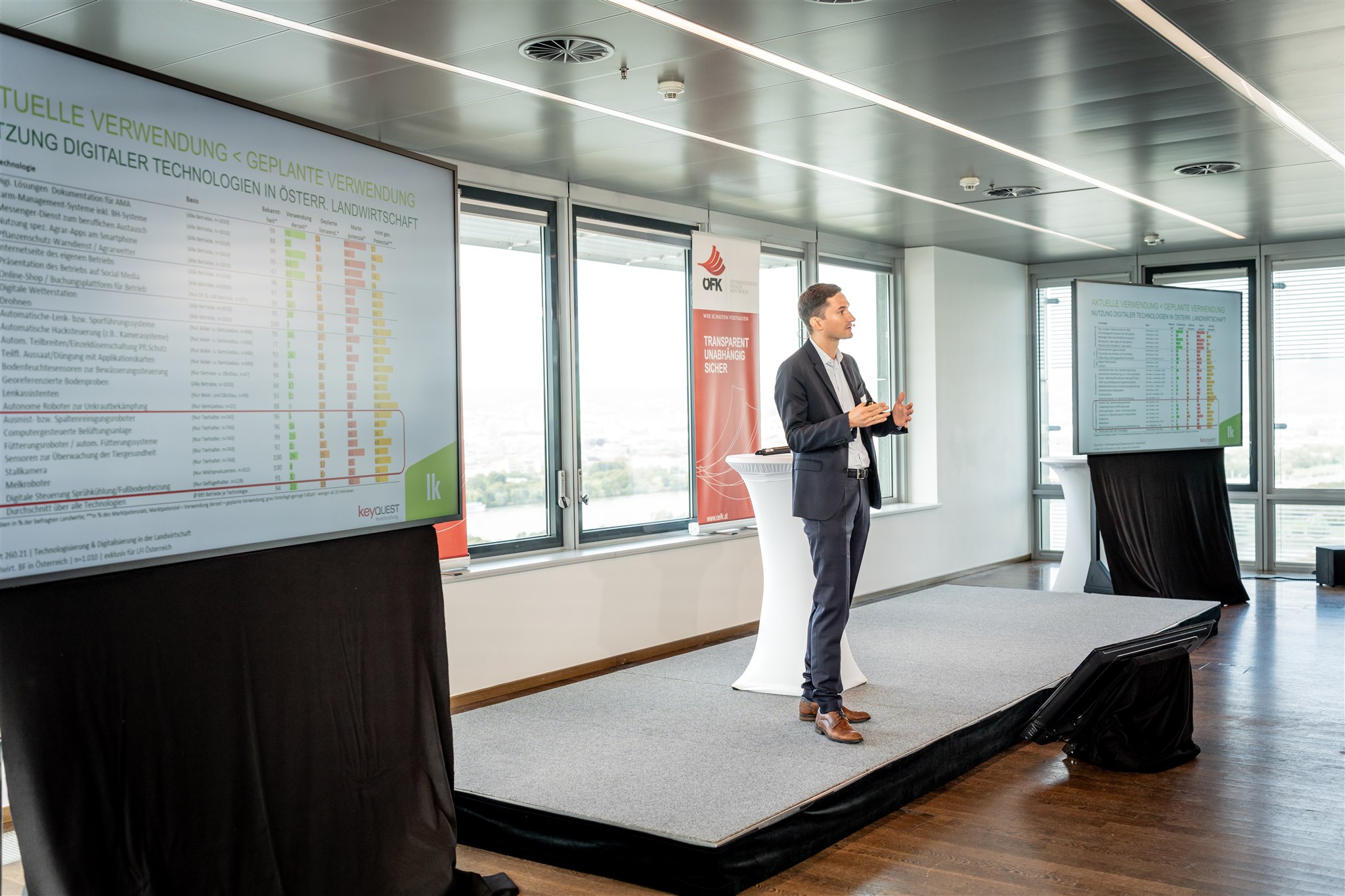 ÖFK Branchentreff 2024 Impression vom ÖFK-Branchentreff 2024 mit Gästen und Fachpublikum