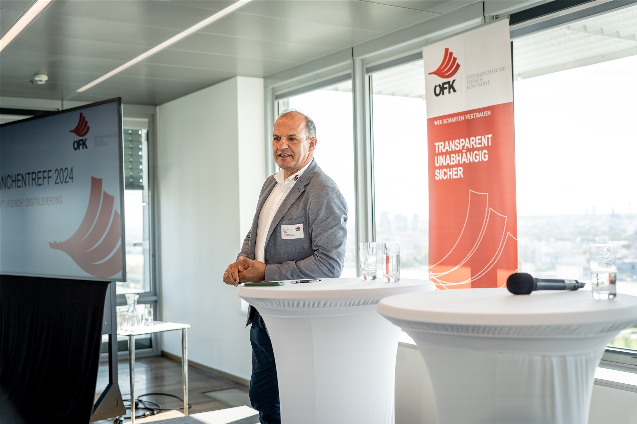 ÖFK Branchentreff 2024 Teilnehmende während einer Präsentation