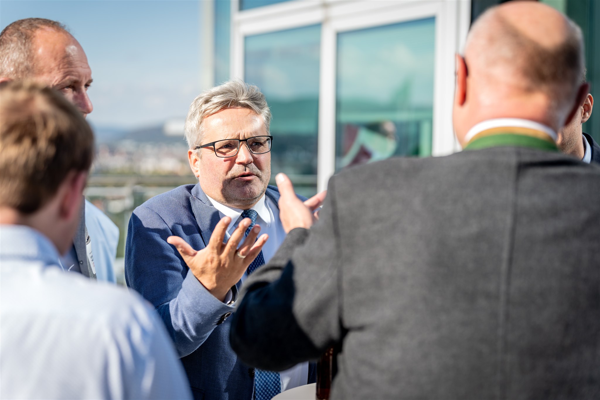 ÖFK Branchentreff 2024 Gäste beim informellen Austausch