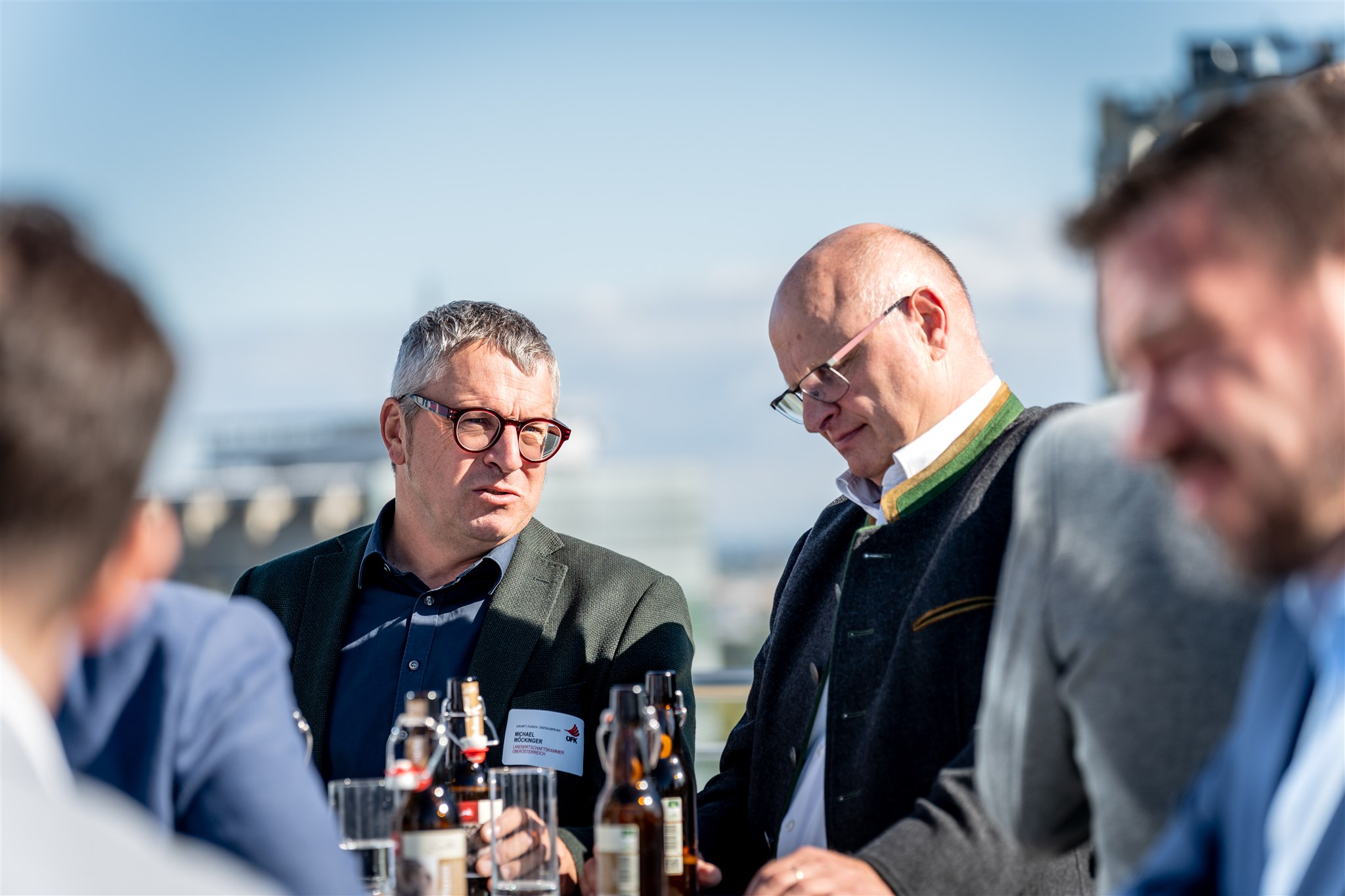 ÖFK Branchentreff 2024 Gäste beim informellen Austausch
