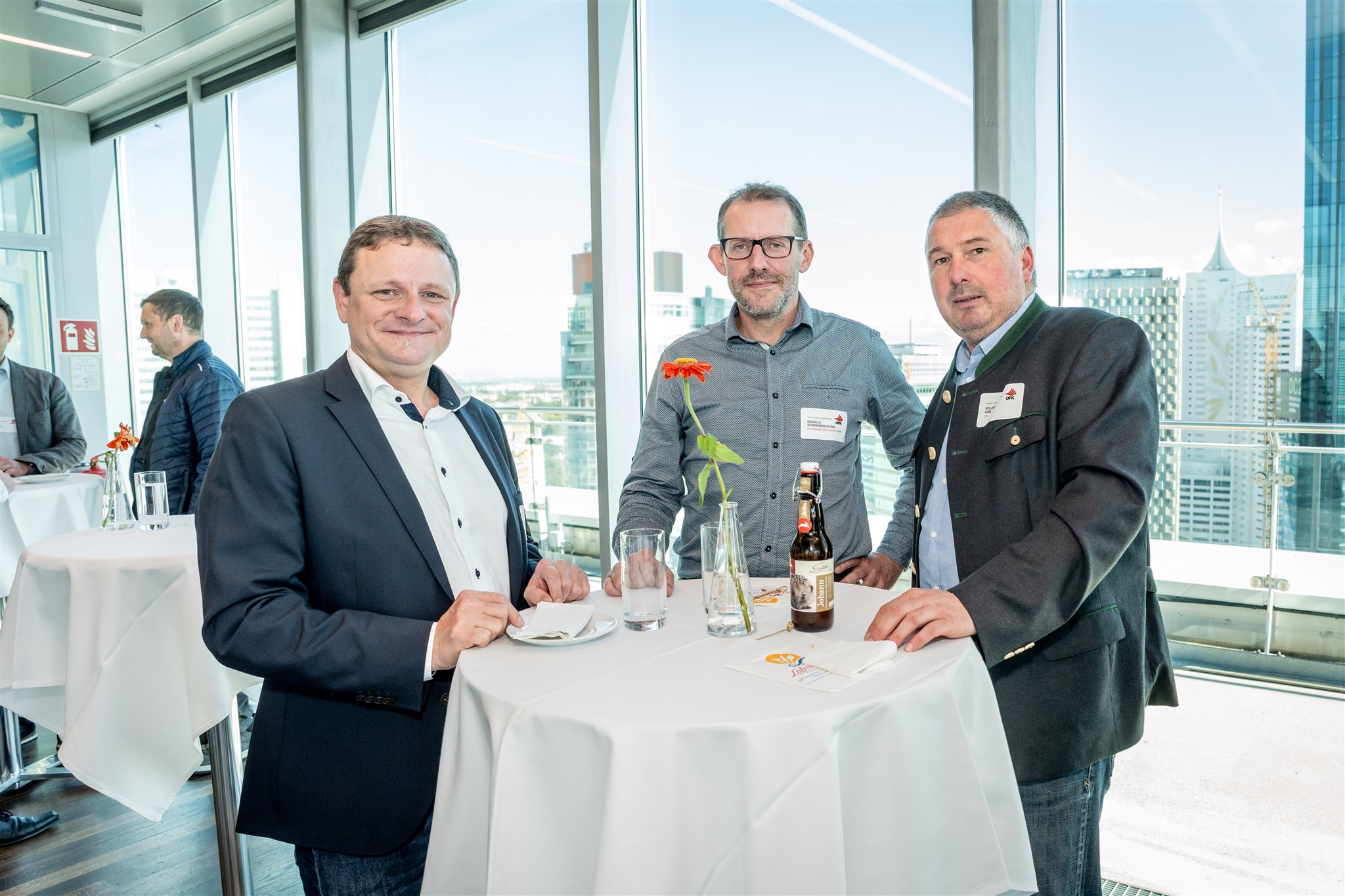 ÖFK Branchentreff 2024 Gäste beim informellen Austausch